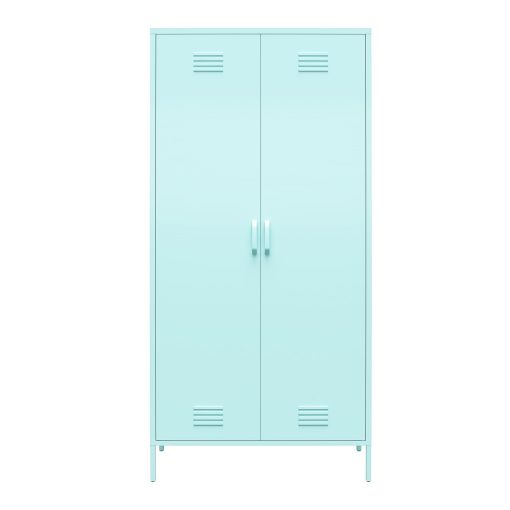 Cache Tall 2 Door Metal Locker Cabinet - Spearmint